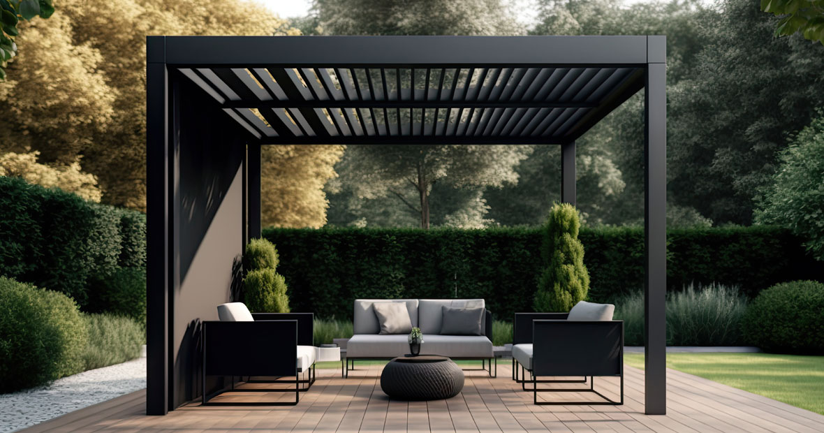 Les pergolas en aluminium