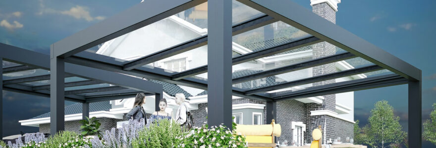 pergola bioclimatique