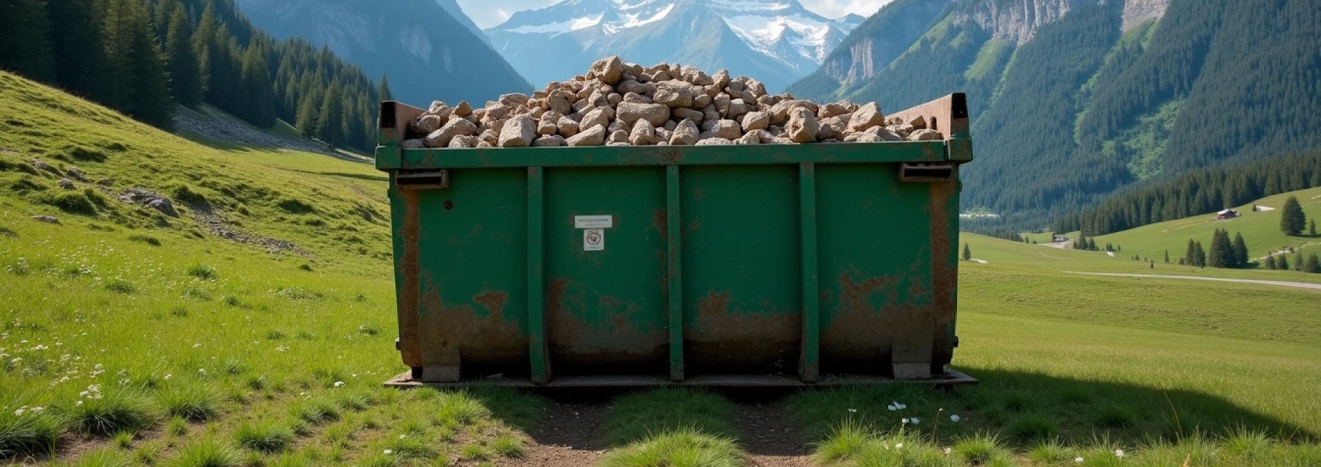 Location de benne en Haute-Savoie